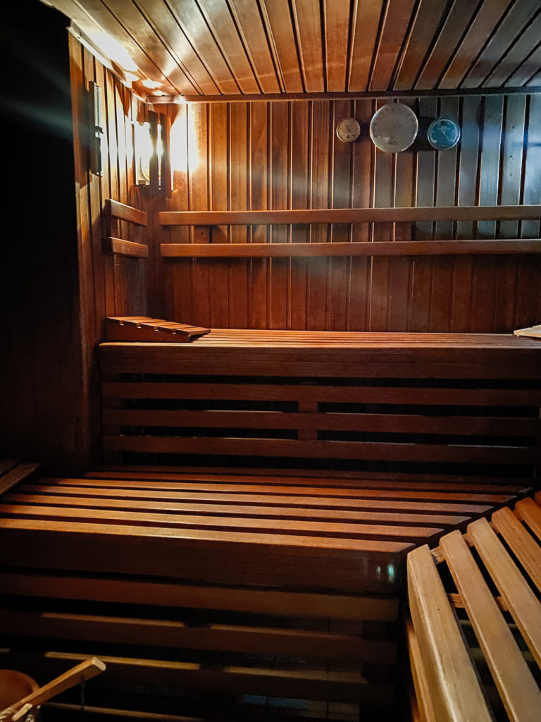 Die Sauna im Your Spa